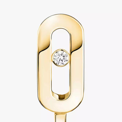 [LunaMar]MOVE CLASSIQUE MINI DIAMOND HOOP EARRINGS