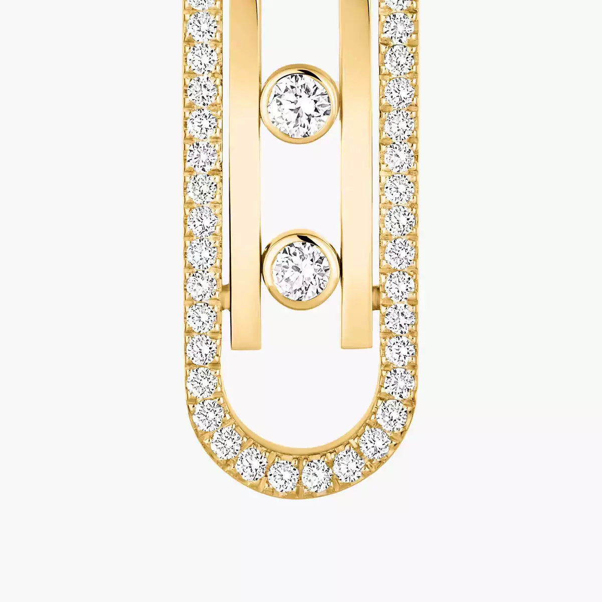 [LunaMar]MOVE KINETIC DIAMOND PENDANT EARRINGS