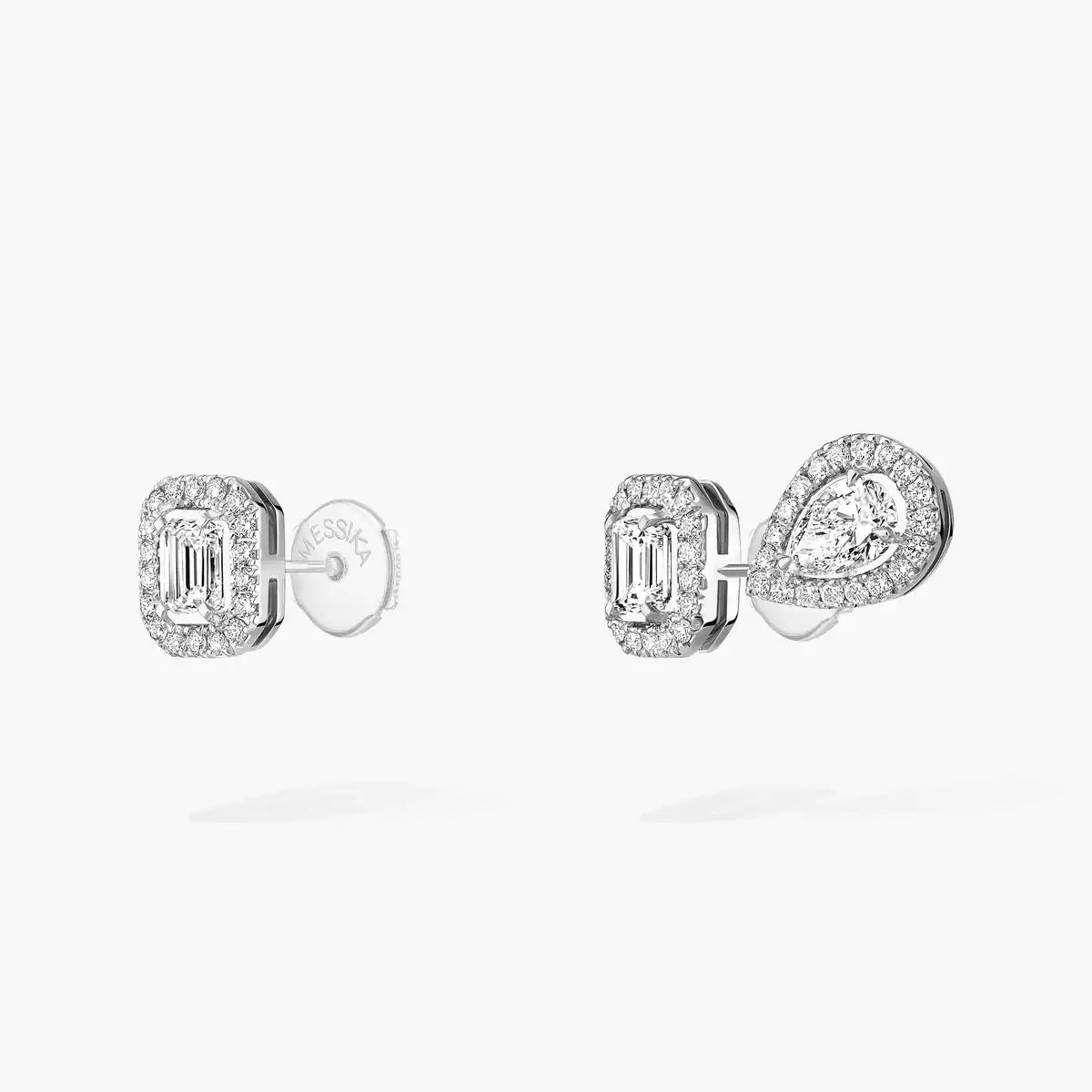 [LunaMar]MY TWIN 1+2 DIAMOND EARRINGS
