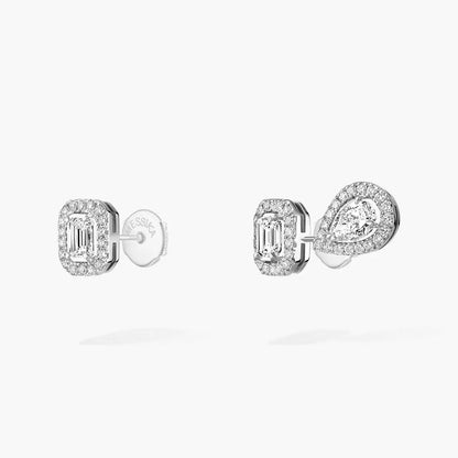 [LunaMar]MY TWIN 1+2 DIAMOND EARRINGS