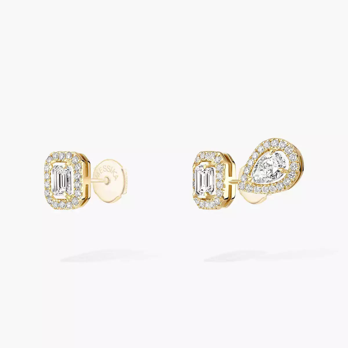 [LunaMar]MY TWIN 1+2 DIAMOND EARRINGS