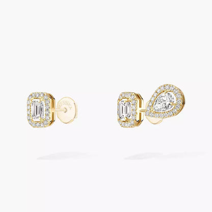 [LunaMar]MY TWIN 1+2 DIAMOND EARRINGS