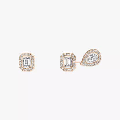 [LunaMar]MY TWIN 1+2 DIAMOND EARRINGS