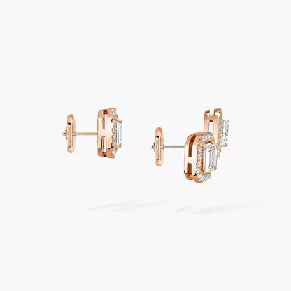 [LunaMar]MY TWIN 1+2 DIAMOND EARRINGS