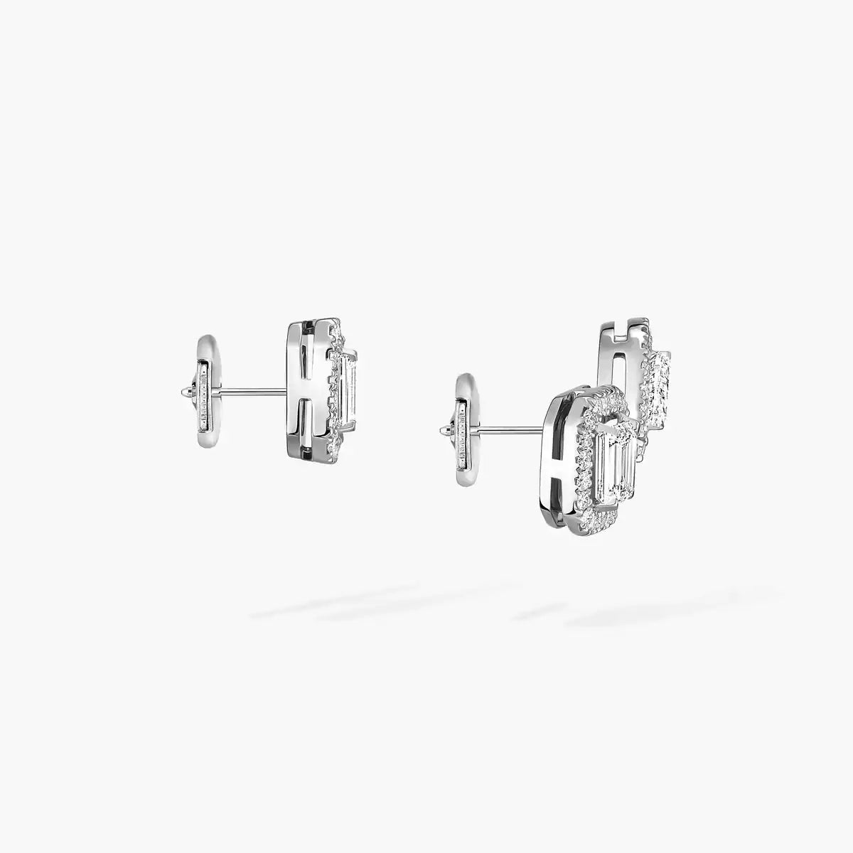 [LunaMar]MY TWIN 1+2 DIAMOND EARRINGS