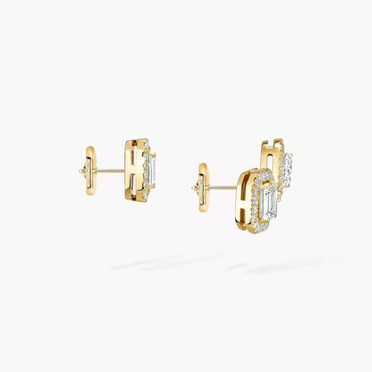 [LunaMar]MY TWIN 1+2 DIAMOND EARRINGS