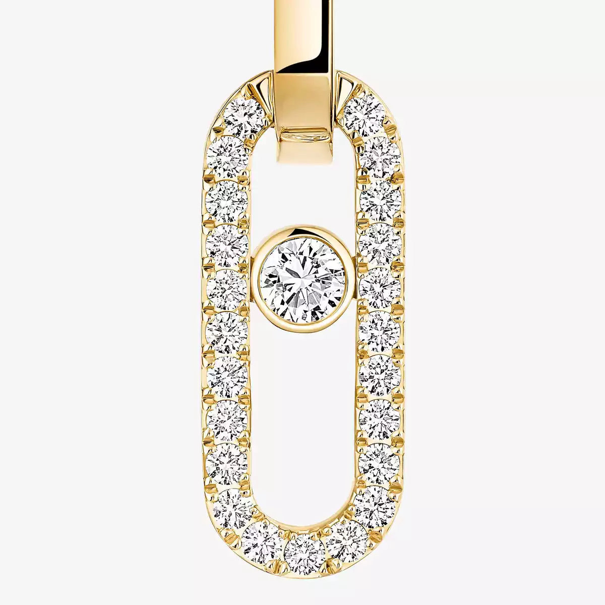 [LunaMar]MOVE LINK KINETIC DIAMOND EARRINGS