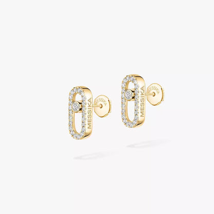 [LunaMar]MOVE UNO DIAMOND EARRINGS