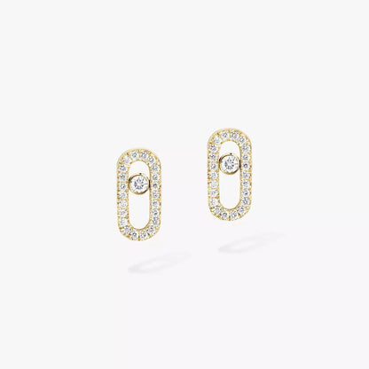 [LunaMar]MOVE UNO DIAMOND EARRINGS