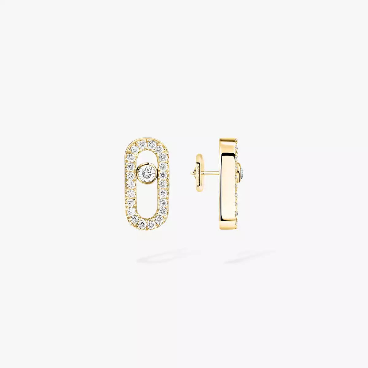 [LunaMar]MOVE UNO DIAMOND EARRINGS