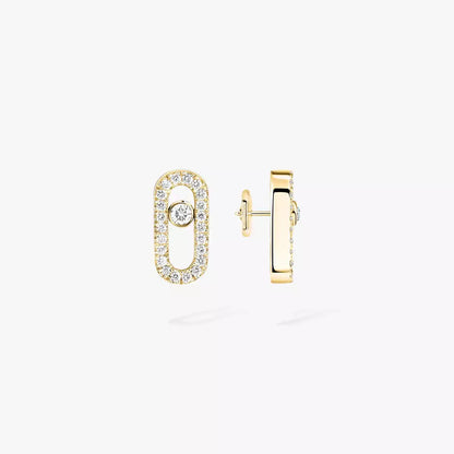 [LunaMar]MOVE UNO DIAMOND EARRINGS