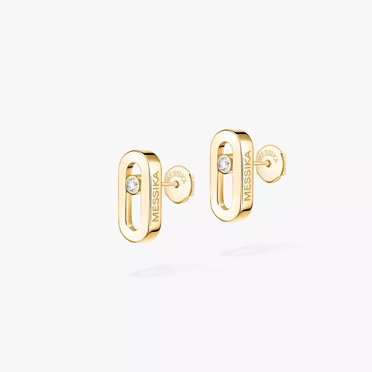 [LunaMar]MOVE UNO DIAMOND STUD EARRINGS