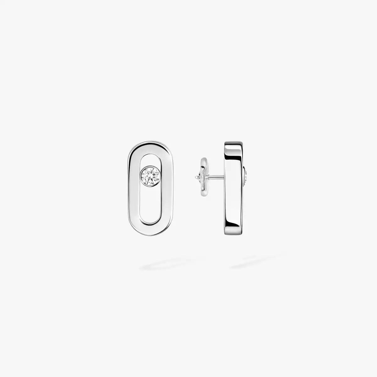 [LunaMar]MOVE UNO DIAMOND STUD EARRINGS