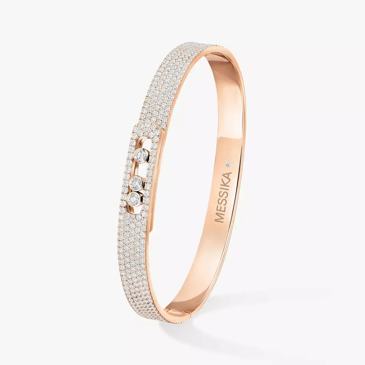 [LunaMar]MOVE NOA FULL-PAVÉ DIAMOND BANGLE BRACELET