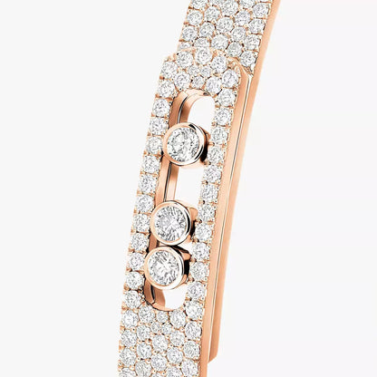 [LunaMar]MOVE NOA FULL-PAVÉ DIAMOND BANGLE BRACELET