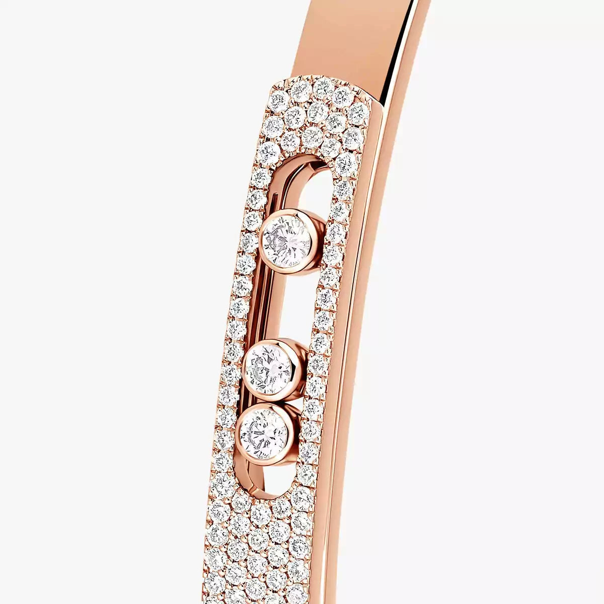 [LunaMar]MOVE NOA PAVÉ DIAMOND BANGLE BRACELET
