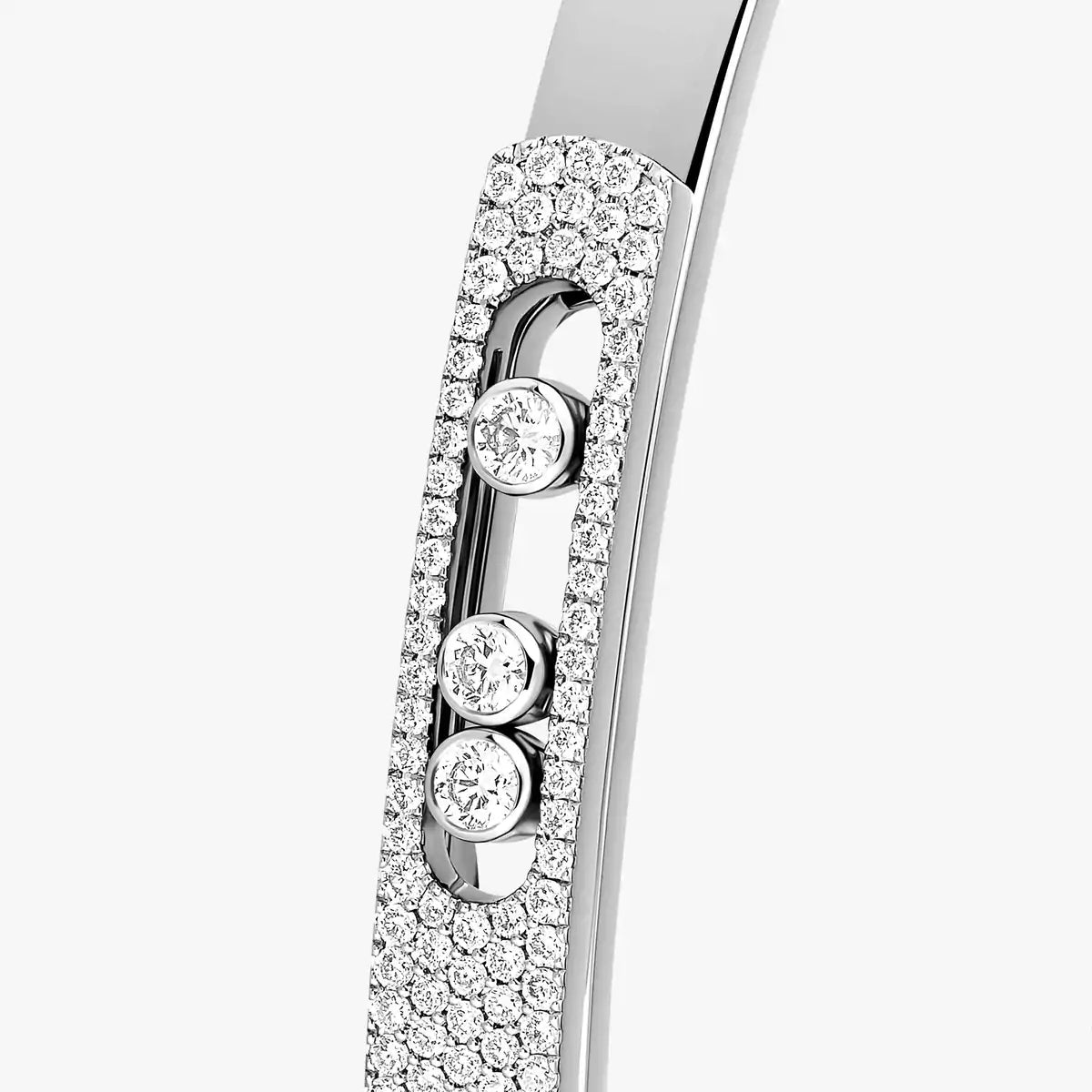 [LunaMar]MOVE NOA PAVÉ DIAMOND BANGLE BRACELET