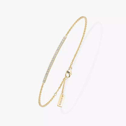 [LunaMar]MY TWIN TOI & MOI DIAMOND THIN BANGLE