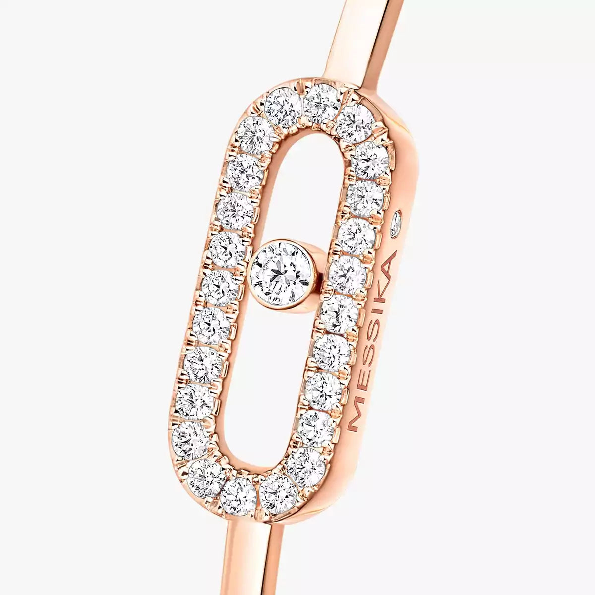 [LunaMar]MOVE UNO PAVÉ FLEX BANGLE (MEDIUM)