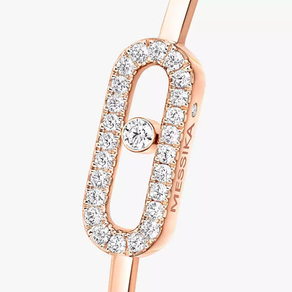 [LunaMar]MOVE UNO PAVÉ FLEX BANGLE (MEDIUM)