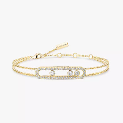 [LunaMar]MOVE CLASSIQUE PAVÉ DIAMOND BRACELET