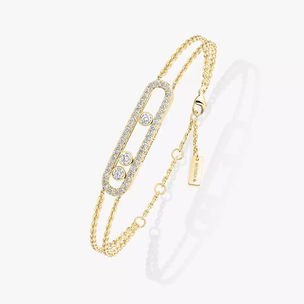 [LunaMar]MOVE CLASSIQUE PAVÉ DIAMOND BRACELET