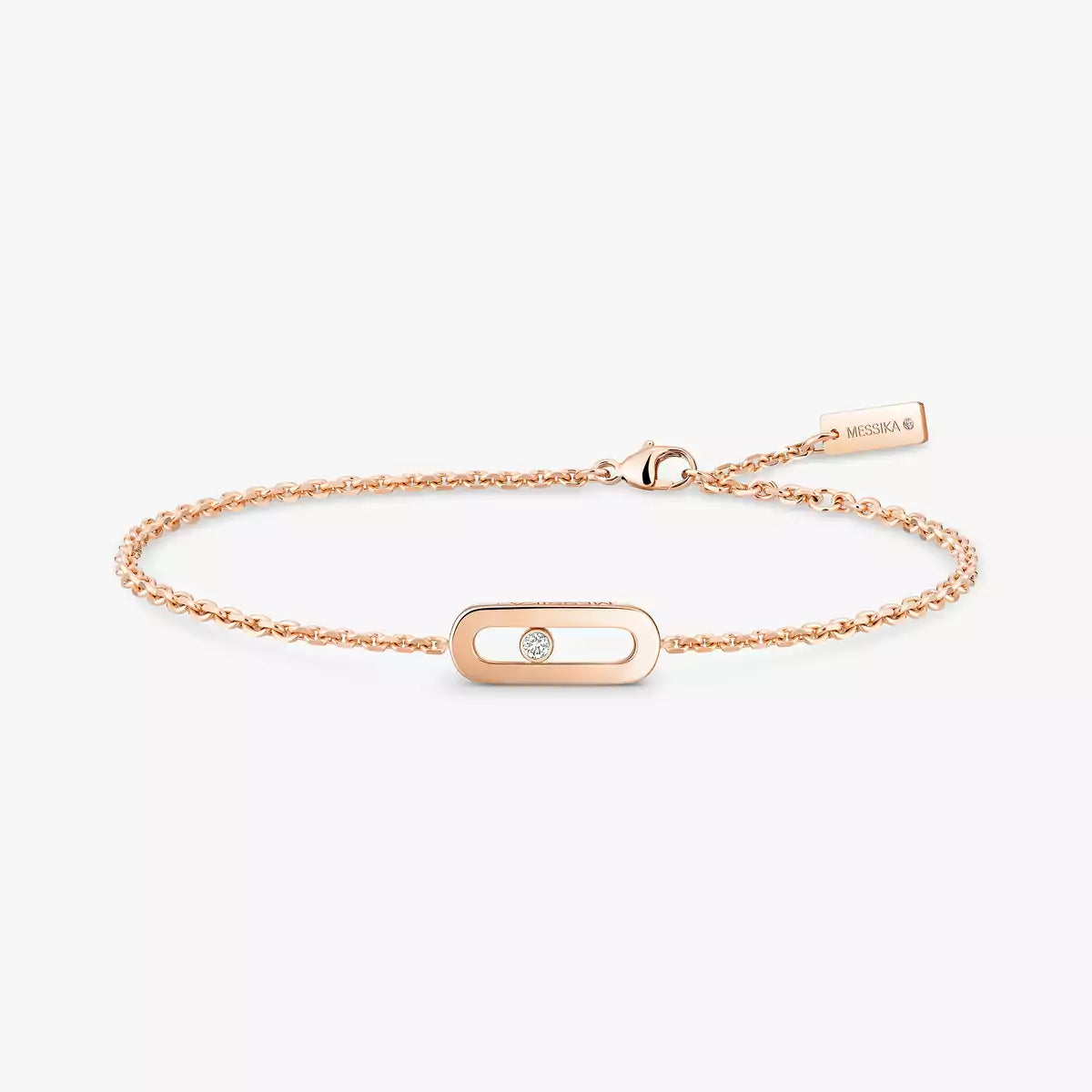[LunaMar]MOVE UNO SINGLE DIAMOND BRACELET