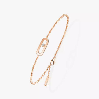 [LunaMar]MOVE UNO SINGLE DIAMOND BRACELET