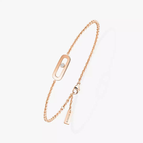 [LunaMar]MOVE UNO SINGLE DIAMOND BRACELET