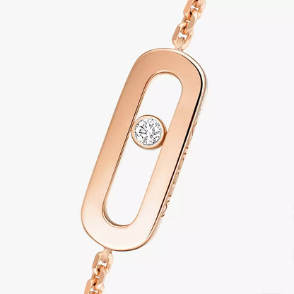 [LunaMar]MOVE UNO SINGLE DIAMOND BRACELET