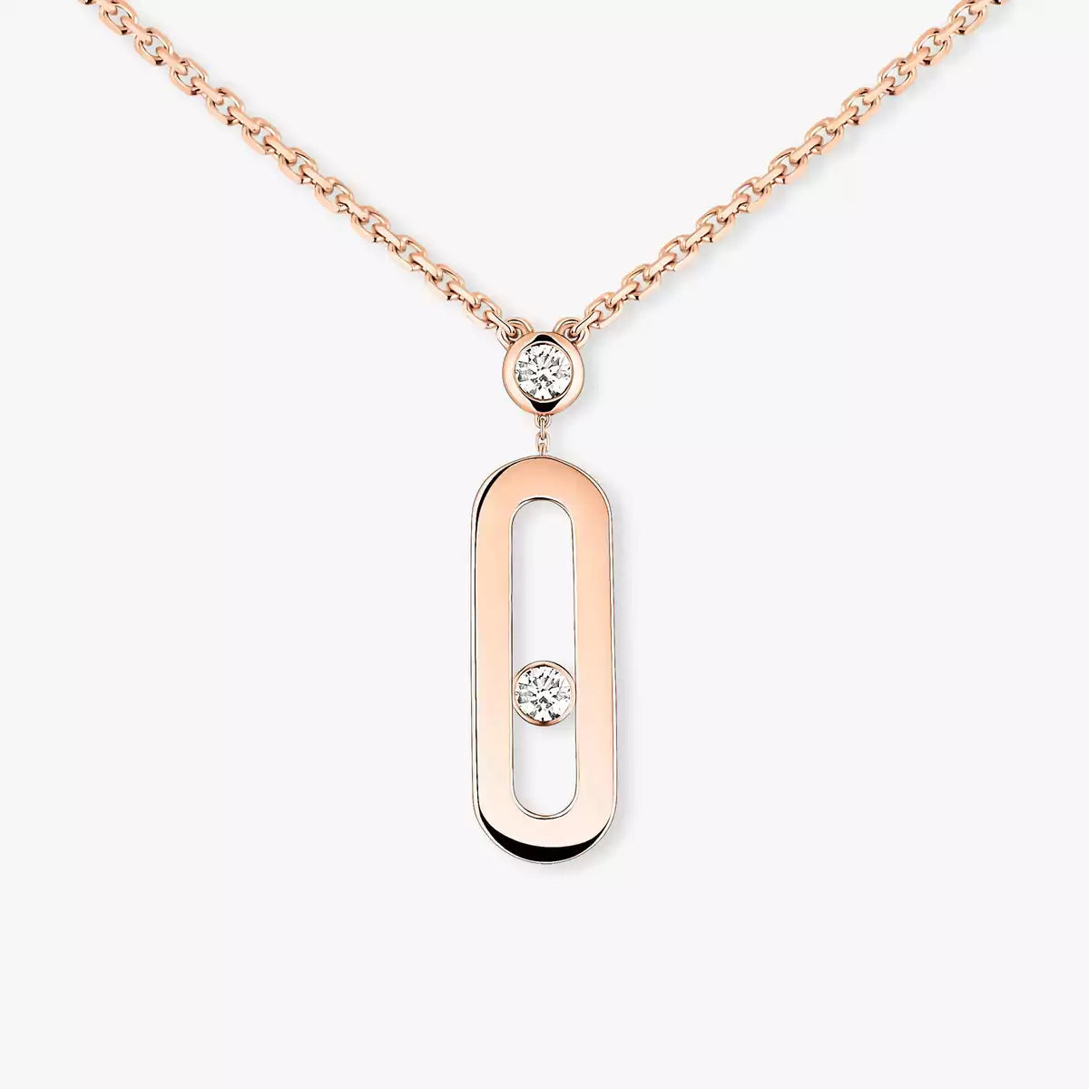 [LunaMar]SIGNATURE FRAME NECKLACE