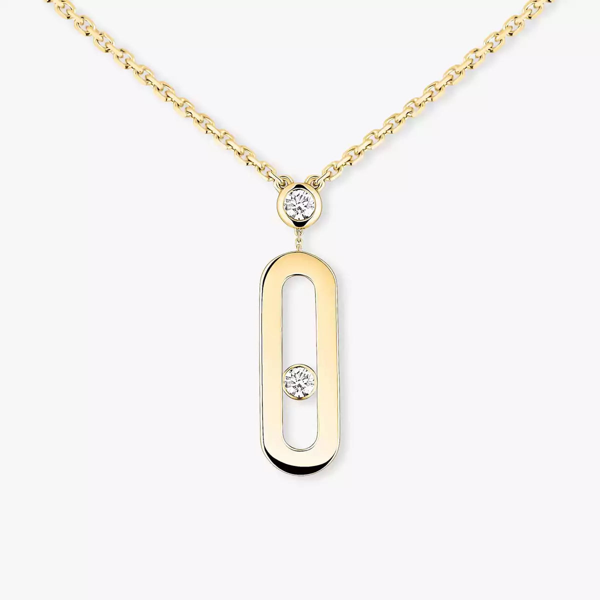 [LunaMar]SIGNATURE FRAME NECKLACE