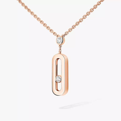 [LunaMar]SIGNATURE FRAME NECKLACE