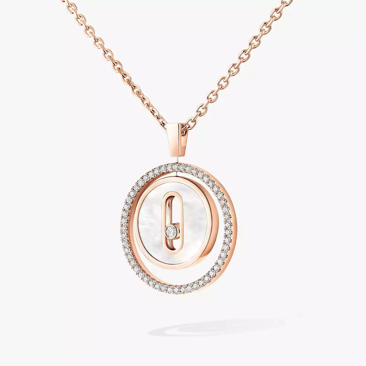 [LunaMar]LUCKY MOVE DIAMOND NECKLACE