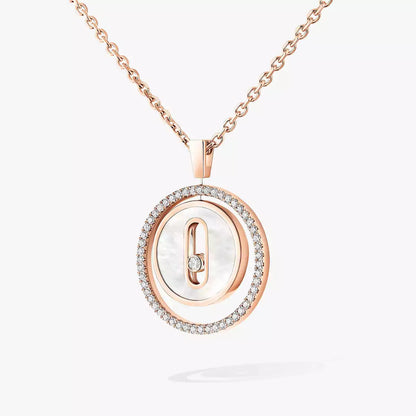 [LunaMar]LUCKY MOVE DIAMOND NECKLACE