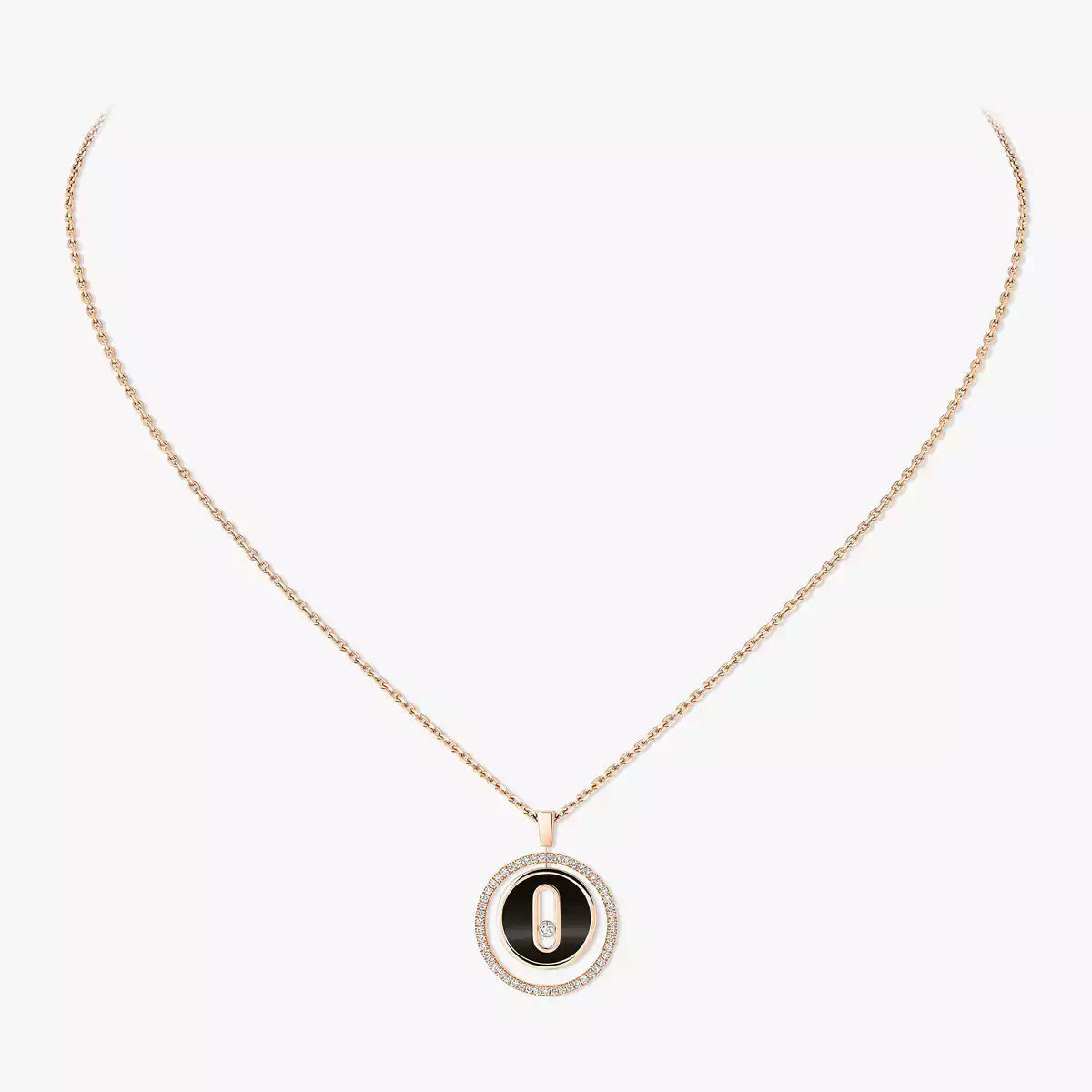 [LunaMar]LUCKY MOVE DIAMOND NECKLACE