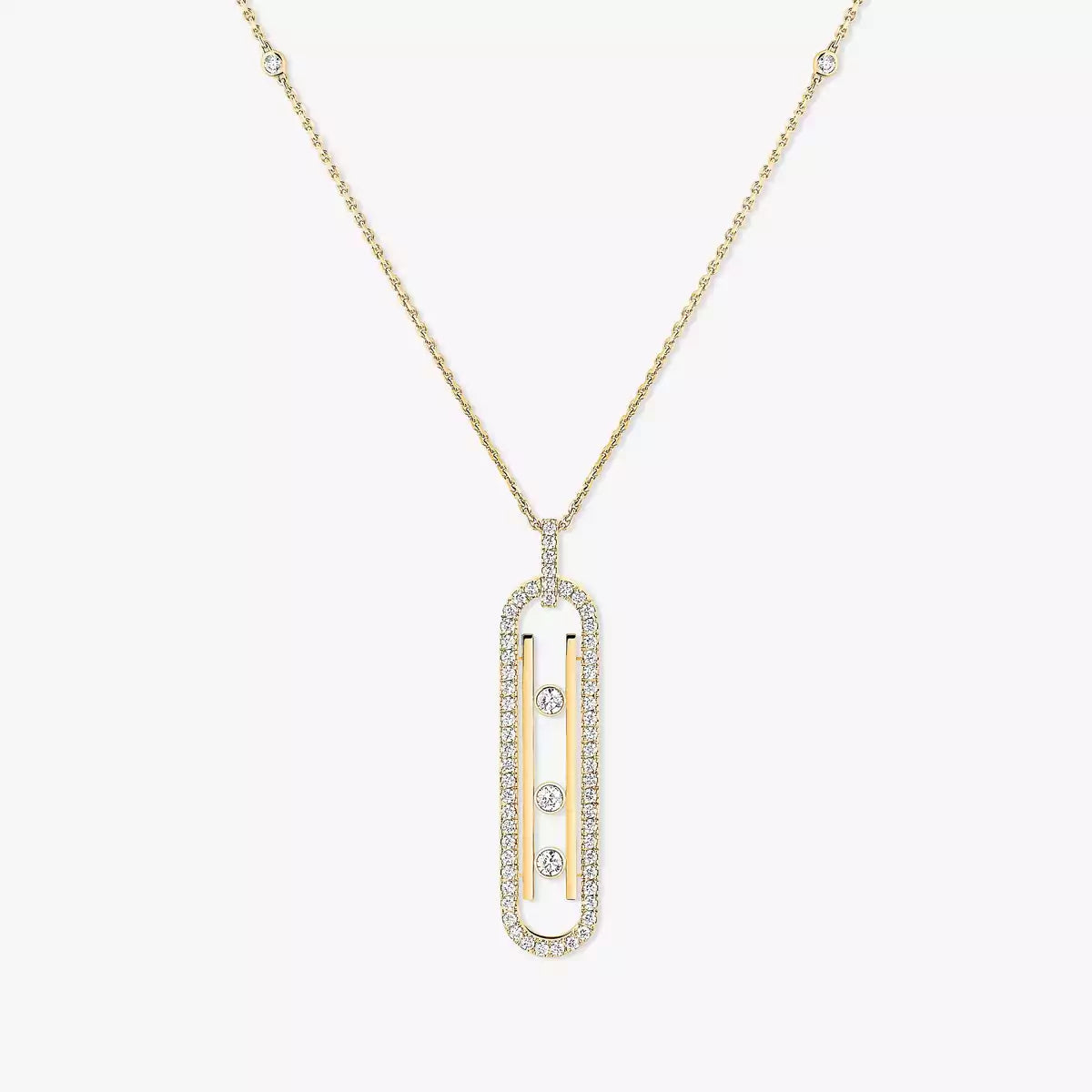 [LunaMar]MOVE 10TH ANNIVERSARY PENDANT NECKLACE