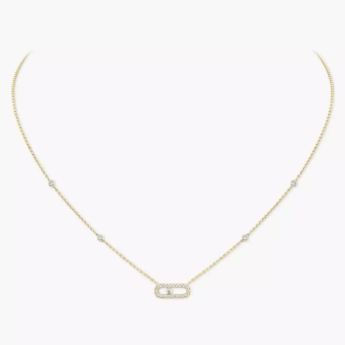 [LunaMar]MOVE UNO PENDANT NECKLACE