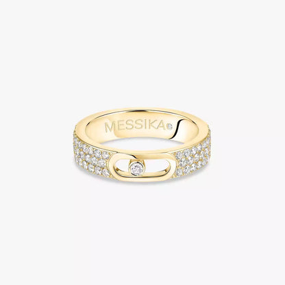 [LunaMar]MOVE JOAILLERIE PAVÉ DIAMOND WEDDING RING