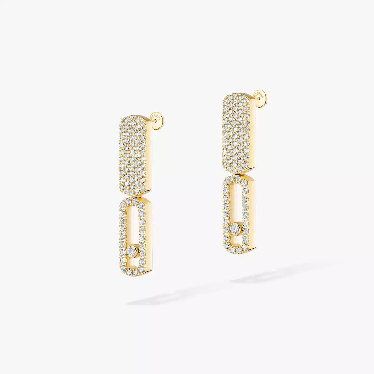 [LunaMar]IMPERIAL MOVE SM DIAMOND EARRINGS