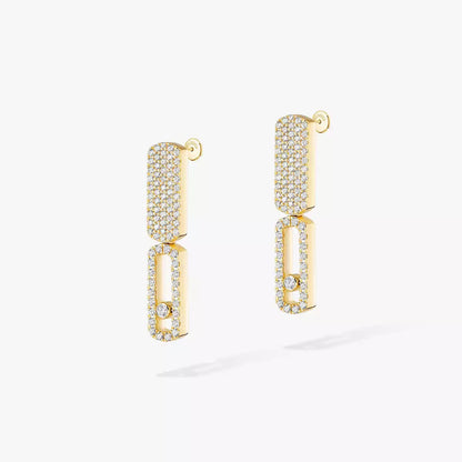 [LunaMar]IMPERIAL MOVE SM DIAMOND EARRINGS
