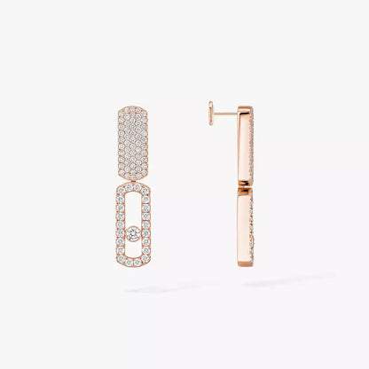 [LunaMar]IMPERIAL MOVE SM DIAMOND EARRINGS
