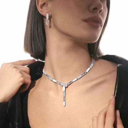 [LunaMar]IMPERIAL MOVE SM DIAMOND EARRINGS