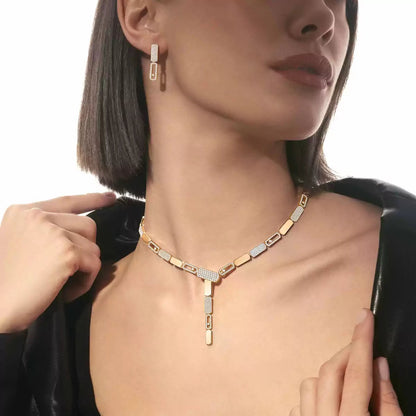[LunaMar]IMPERIAL MOVE SM DIAMOND EARRINGS