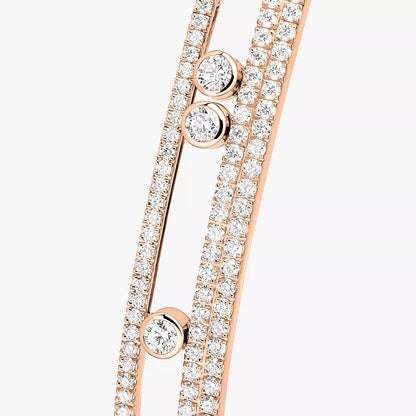 [LunaMar]MOVE ROMANE PAVÉ DIAMOND BANGLE BRACELET