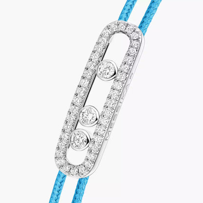 [LunaMar]CARE(S) PAVÉ CORD BRACELET