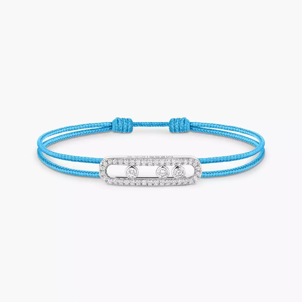 [LunaMar]CARE(S) PAVÉ CORD BRACELET