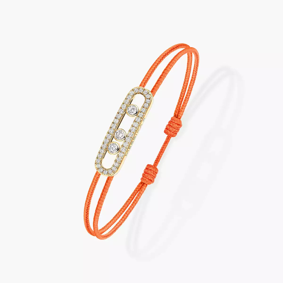 [LunaMar]CARE(S) PAVÉ CORD BRACELET