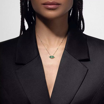 [LunaMar]LUCKY EYE DIAMOND NECKLACE