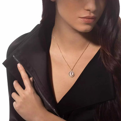 [LunaMar]LUCKY MOVE DIAMOND NECKLACE